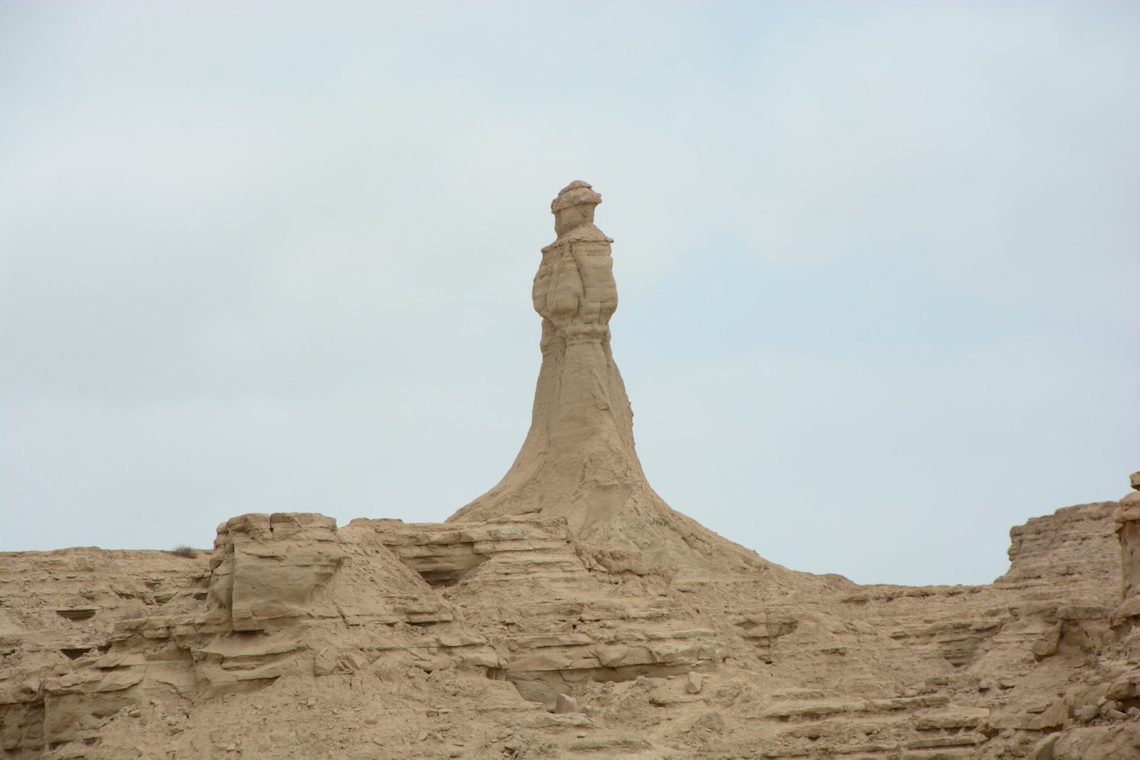 The Princess of Hope rock formation in Hingol National Park, Balochistan