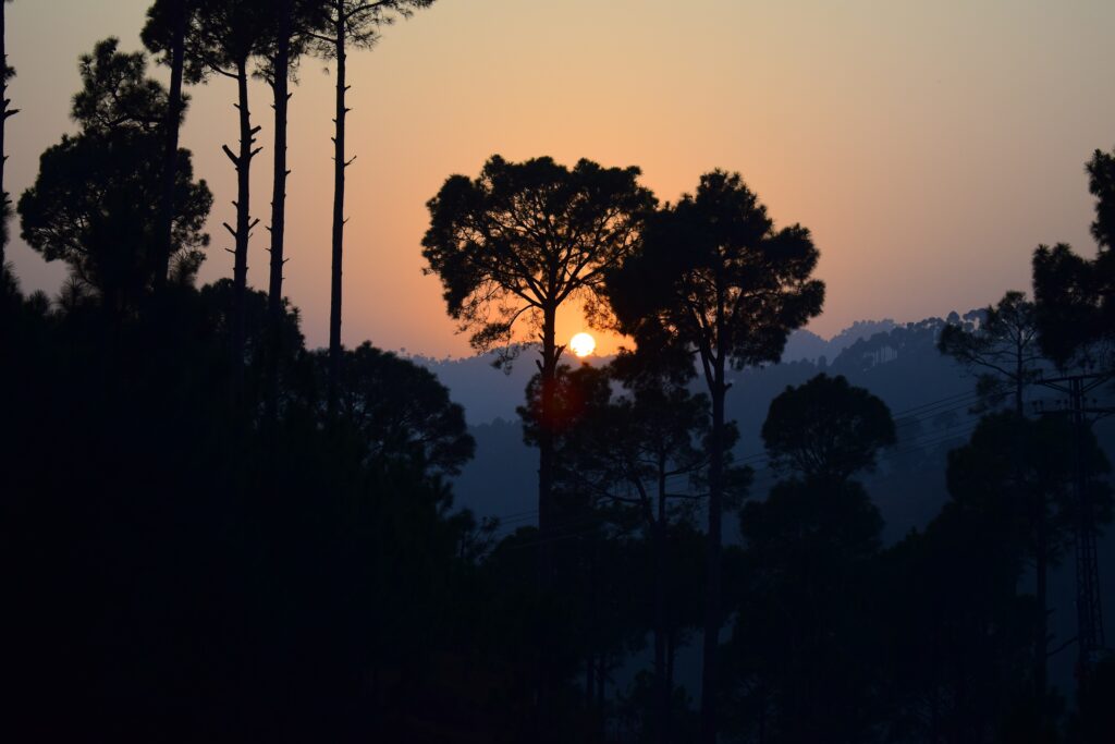 Patriata Chair Lift Murree with panoramic views of forested hills and valleys
