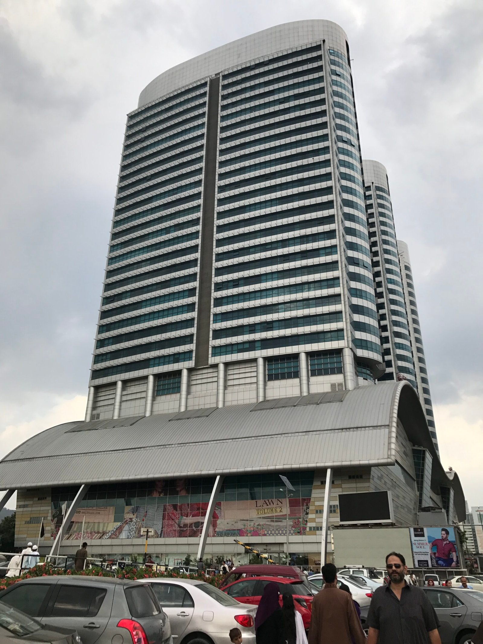 The Centaurus Mall in Islamabad, a modern multi-storey shopping complex